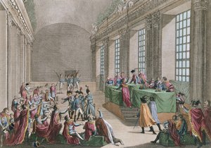 Golpe de Estado de 18 Brumário, 10 de novembro de 1799, gravado por Reinier Vinkeles (1741-1816) e Daniel Vrydag (1765-1822)